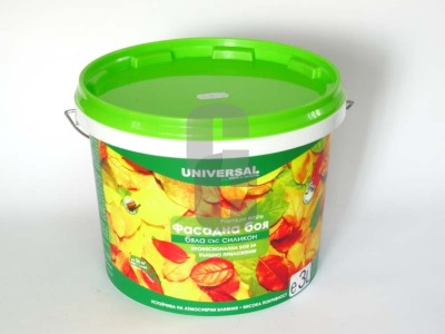 Латекс фасаден със силикон - 3л. УНИВЕРСАЛ